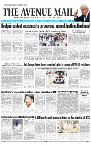 The Avenue Mail, April 13th, 2020