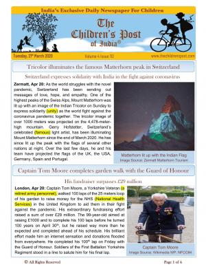 The Children's Post, 21st Apr, 2020