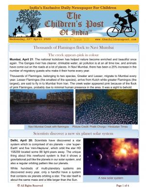 The Children's Post, 22nd April, 2020