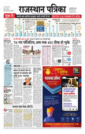 Alwar City Rajasthan Patrika