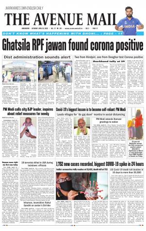 The Avenue Mail, April 25th, 2020