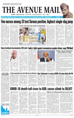 The Avenue Mail, April 27th, 2020