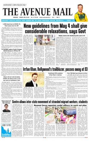 The Avenue Mail, April 30th, 2020