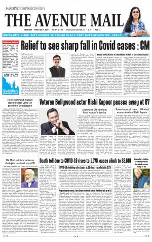 The Avenue Mail, May 1st, 2020