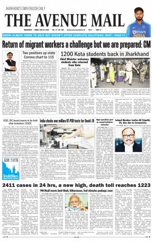 The Avenue Mail, May 3rd, 2020