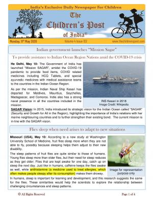 The Children's Post, 11th May 2020