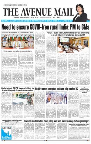 The Avenue Mail, May 12th, 2020