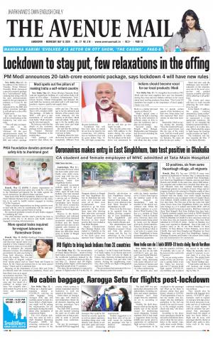 The Avenue Mail, May 13th, 2020