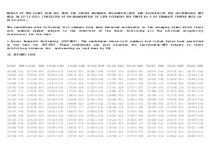Joint CSIR-UGC NET December 2013: Written Result