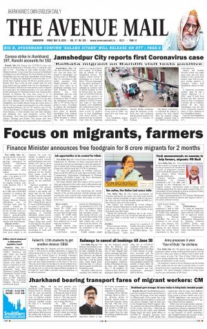 The Avenue Mail, May 15th, 2020