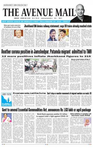 The Avenue Mail, May 16th, 2020