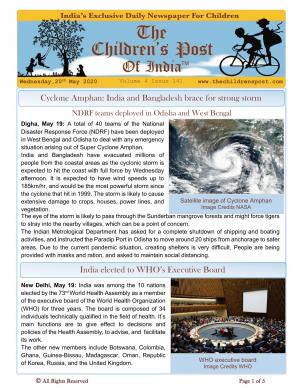 The Children's Post, 20th May, 2020