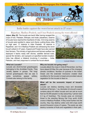 The Children's Post, 26th May, 2020