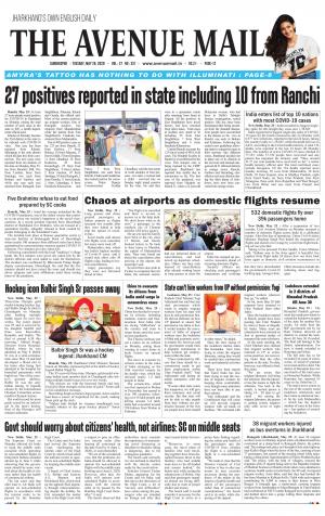 The Avenue Mail, May 26th, 2020