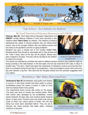 The Children's Post, 29th May 2020