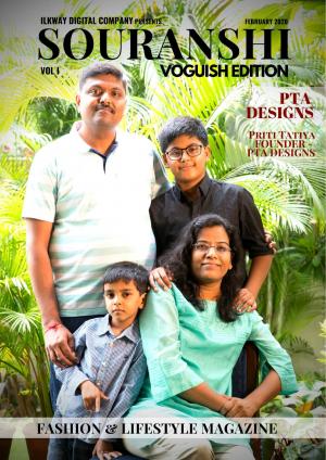 Souranshi - Fashion & Lifestyle Magazine | Voguish Edition | February 2020 | VOL 1