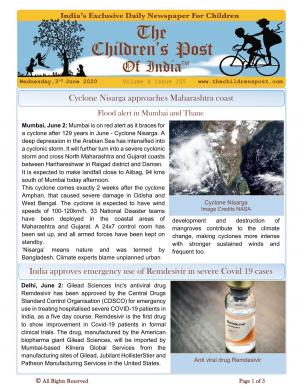 The Children's Post, 3rd June, 2020