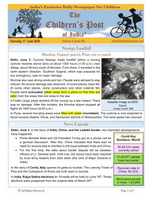 Tech news and a story: The Children's Post, 4th June 2020