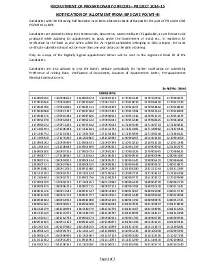 Bank of Baroda Declared Result for the Post of PO under CWE PO/ MT-III 2014