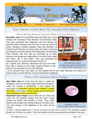 The Children's Post, 5th June 2020