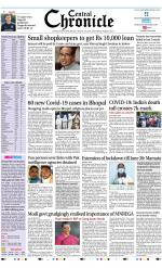 Central Chronicle - Bhopal Edition