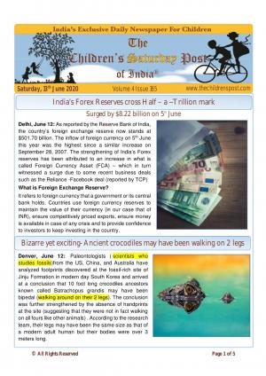 The Children's Post, 13th June 2020