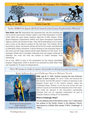 The Children's Post, 14th Jun 2020