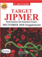 TARGET JIPMER DECEMBER 2018