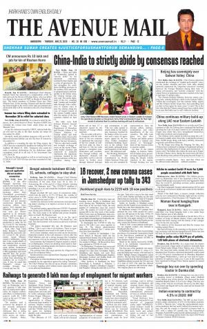 The Avenue Mail, June 25th, 2020