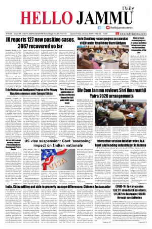 HELLO JAMMU 26-06-2020