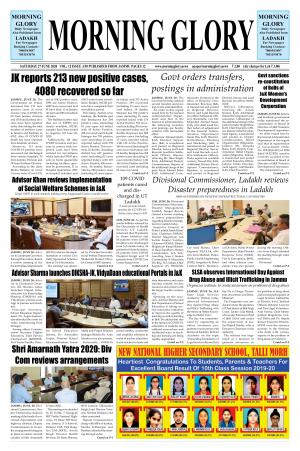 MORNING GLORY 27-06-2020