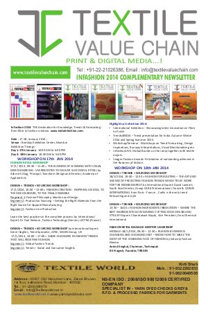 COMPLEMENTARY NEWSPAPER FOR SHOW