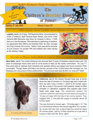 The Children's Post,5th July 2020