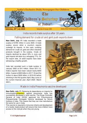 The Children's Post, 18th July 2020