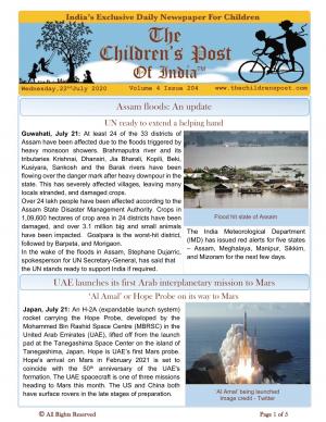 The Children's Post, 22nd July 2020