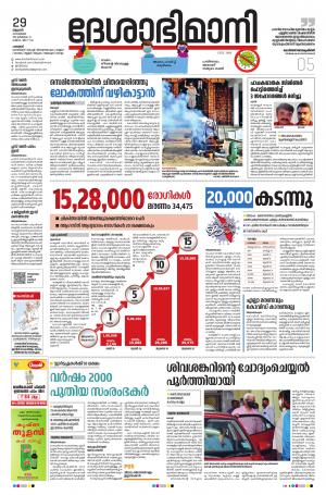 Palakkad, 29th July 2020