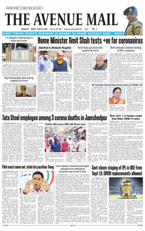 The Avenue Mail, August 3rd, 2020