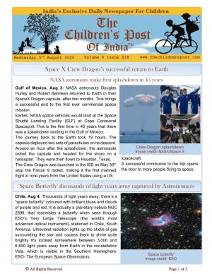 The Children's Post, 5th August 2020