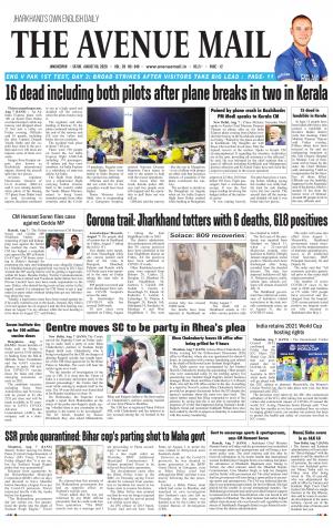 The Avenue Mail, August 8th, 2020