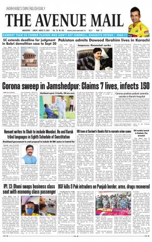 The Avenue Mail, August 23rd, 2020