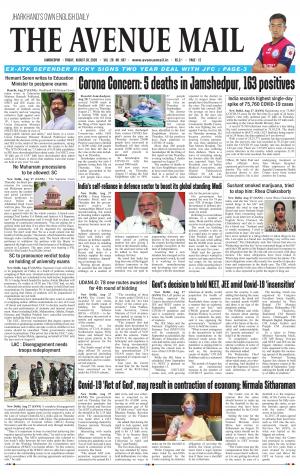 The Avenue Mail, August 28th, 2020