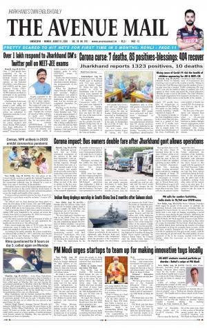 The Avenue Mail, August 31st, 2020