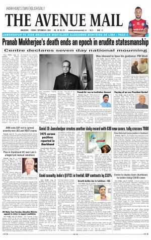 The Avenue Mail, September 1st, 2020