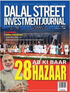 Vol 30 Issue No:13, 15 June 2014