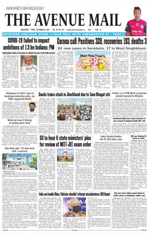 The Avenue Mail, September 4th, 2020