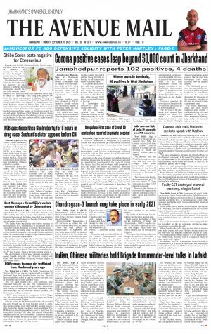 The Avenue Mail, September 7th, 2020