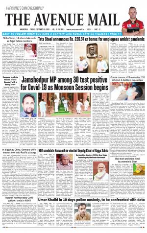 The Avenue Mail, September 15th, 2020