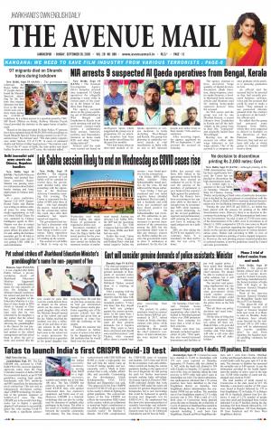 The Avenue Mail, September 20th, 2020