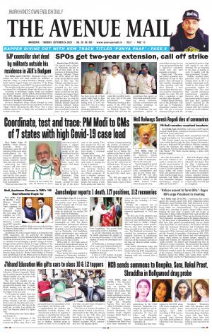 The Avenue Mail, September 24th, 2020