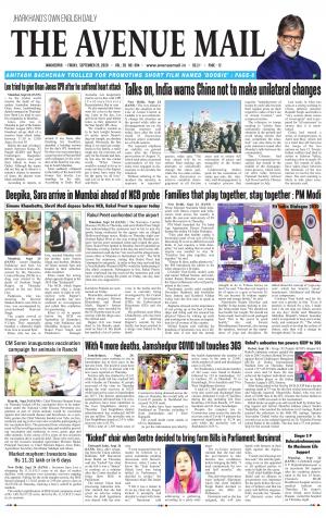 The Avenue Mail, September 25th, 2020